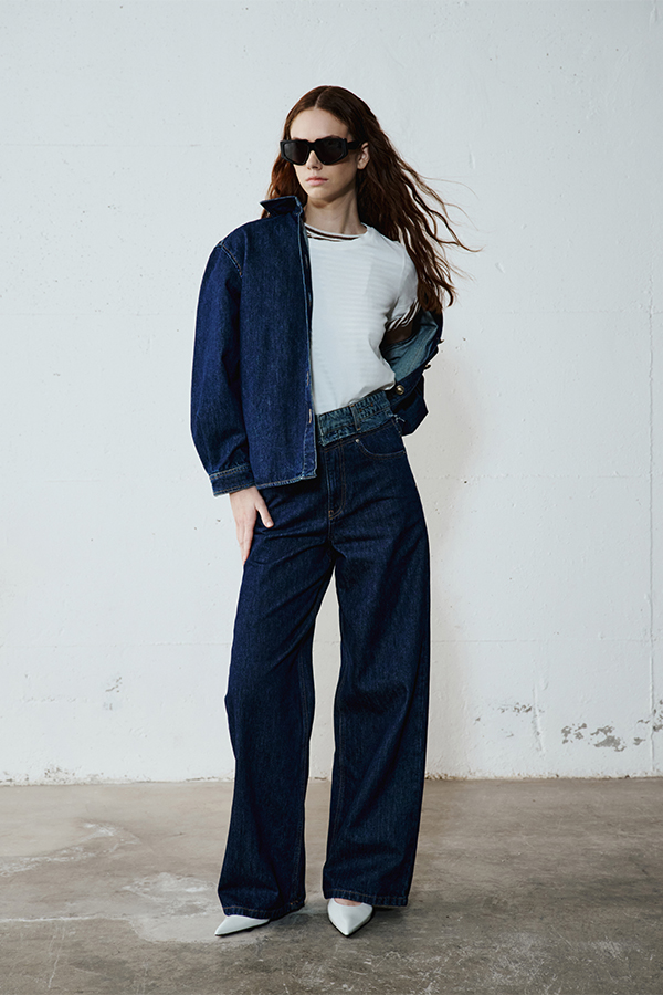 Completo Jeans Scuro Intrend